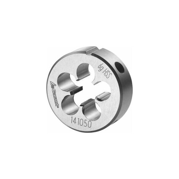 Garant M10X0.5 HSS Round Die, Closed/Pre-Slit Form 141050 10X0,5 - main